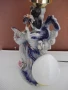 Лампа "Девойка свири на флейта" порцеланова, снимка 6
