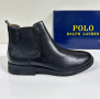 Polo Ralph Lauren Talan Leather Chelsea, снимка 1 - Мъжки боти - 44912544