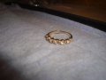 КРАСИВ ФИН ПОЗЛАТЕН ФЕШЪН АРТ ПРЪСТЕН с ФАСЕТИРАНИ БЛЕСТЯЩИ КРИСТАЛИ 27789, снимка 5