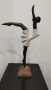 Прекрасна статуетка на балерина от дърво. , снимка 4