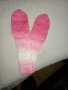 Ръчно плетени детски чорапи, снимка 2