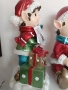 Нови керамични светещи Коледни елфи джуджета , снимка 3
