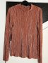 Блуза H&M, дълъг ръкав, размер S-M, оранжева/кафява/бордо, снимка 8