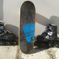 Децки скейтборд и чифт ролери, снимка 9 - Ролери, кънки - 42963249