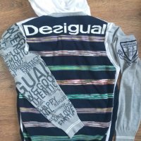 desigual - страхотно мъжко горнище, снимка 5 - Суичъри - 27597519