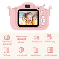 Дигитален детски фотоапарат STELS Q10s, 64GB SD карта, Игри, Снимки, снимка 13 - Други - 44043350