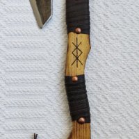 Брадвичка "Viking Tomahawk" - "Protection" (ръчна изработка), снимка 3 - Колекции - 43845361