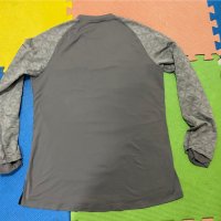 ''Nike Pro Long Sleeve Training Top Grey''оригинална мъжка блуза Л размер, снимка 5 - Спортни дрехи, екипи - 39128369