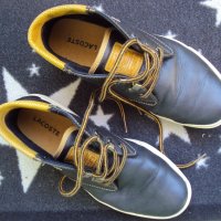 Сникърси LACOSTE Мъжки спортни обувки от естествена кожа , снимка 2 - Спортно елегантни обувки - 26642096