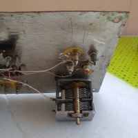 Радиолюбители! Захранване mA, табло от руски уред с два въздушни кондензатора, снимка 7 - Друга електроника - 33242031