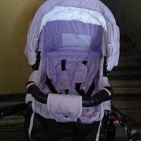 Бебешка количка JUMP SOFT VIOLET - NIO 2 В 1, снимка 10 - Детски колички - 28483659