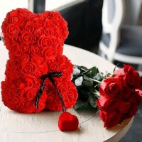 мече от рози, снимка 2 - Романтични подаръци - 42958327