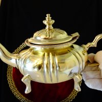 Марокански чайник,кана Royal, снимка 12 - Антикварни и старинни предмети - 40388644
