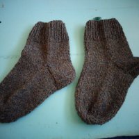 Мъжки вълнени чорапи голям размер, снимка 1 - Бельо - 35322398