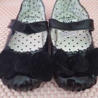 Черни лачени буйки  ,,Carter's" р-р19, снимка 1 - Бебешки обувки - 32317522