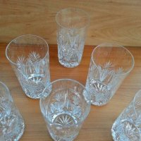 кристални чаши , снимка 5 - Антикварни и старинни предмети - 28433554
