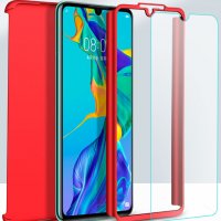 Кейс 360° градуса/360° Phone Case For Huawei P30/P20/P20pro, снимка 2 - Калъфи, кейсове - 26921269