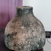 Ретро ваза релефна, снимка 1 - Вази - 36922922