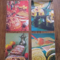 Рецепти върху картички за сладкиши от 80-те години, снимка 4 - Колекции - 32333855