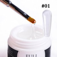 UV&LED ГЕЛ ЗА ИЗГРАЖДАНЕ FULL BEAUTY - 15МЛ, снимка 2 - Продукти за маникюр - 35253954