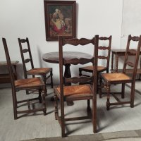 Провансалски трапезни столове, снимка 1 - Столове - 43554852