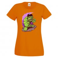 Дамска тениска Marvel Hulk Игра,Изненада,Подарък,Геймър,, снимка 10 - Тениски - 36741084