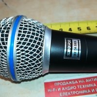 shure beta sm58s-profi microphone-внос швеицария 2104211712, снимка 2 - Микрофони - 32634025