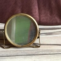 Старо месингово огледало, снимка 1 - Антикварни и старинни предмети - 40877387