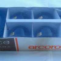 Френски комплект Arcoroc CALICE от 6 бр.чаши и чинийки, снимка 2 - Чаши - 44068267