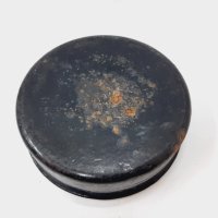 Стара емайлирана кръгла тавичка, паница (8.3), снимка 3 - Антикварни и старинни предмети - 43673768