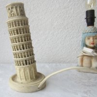 Пиза, наклонена кула, Италия Лампа, настолна нощна, снимка 7 - Статуетки - 32607704