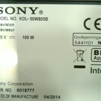 SONY-KDL-50W805B, снимка 3 - Телевизори - 35062587