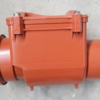 PVC възвратен вентил (клапа) за канализация ф 110, снимка 1 - ВИК - 30123414