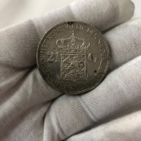 Нидерландия 2½ гулдена, 1939 монета, снимка 3 - Нумизматика и бонистика - 38403333