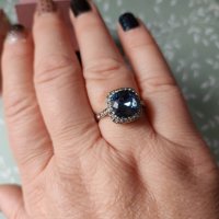 Марков пръстен с камък,размер 9, снимка 3 - Пръстени - 44096778
