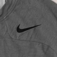 Nike DRI-FIT Fleece Sweatshirt оригинално горнище M Найк спорт горница, снимка 4 - Спортни дрехи, екипи - 44046850