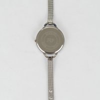 Дамски сребрист часовник със син циферблат марка Marsanpiel , снимка 3 - Дамски - 28648897