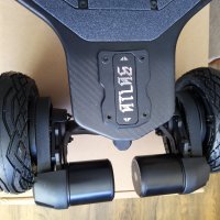 Електрически скейтборд EXWAY Atlas 2WD carbon, снимка 3 - Скейтборд, ховърборд, уейвборд - 38247548