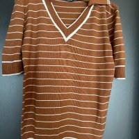 Лятна блузка, размер S, снимка 1 - Тениски - 44079575