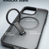 Калъф JSAUX за iPhone 15 Pro Max 4 В 1 с магнитен пръстен и стойка, снимка 8 - Калъфи, кейсове - 43002355
