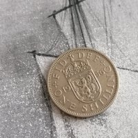 Монета - Великобритания - 1 шилинг | 1956г., снимка 1 - Нумизматика и бонистика - 43143744