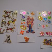 Детски стикери лепенки с анимации фигурки, снимка 1 - Други - 27527837