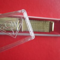 Уникална позлатена верижка ланец каишка за часовник, снимка 5 - Каишки за часовници - 28341469