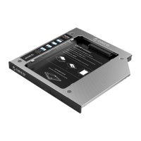 Orico кади за лаптоп Laptop Caddy 9.0-9.5mm SATA3 LED/switch M95SS-SV, снимка 2 - Лаптоп аксесоари - 43063406