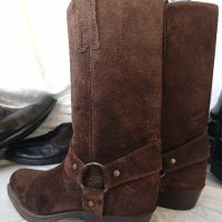 мото тиин боти,УНИСЕКС БОТУШИ черни, 42 - 43, BIKER BOOTS, рокер боти, чопър, хард, снимка 17 - Мъжки ботуши - 43905915