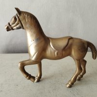 месингова статуетка-кон, снимка 1 - Други ценни предмети - 42969120