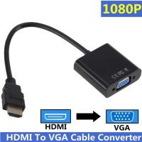 Адаптер Micro HDMI DM to VGA F White - 0.15m, снимка 9 - Кабели и адаптери - 41364248