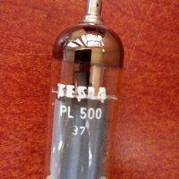 Радиолампа Tesla pl 500, снимка 2 - Друга електроника - 39604007