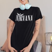  Рок тениска Nirvana Дамски и Мъжки 7 модела, снимка 7 - Тениски - 28247290