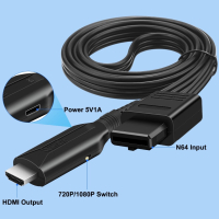 Адаптер за конвертиране на Nintendo64 към HDMI/Nintendo N64/SNES/NGC,HDMI кабел 1м, снимка 3 - Аксесоари - 44874148